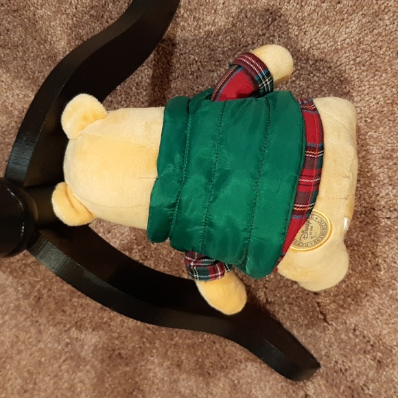 NWOT Disney Lumberjack Pooh Plush - Picture 5 of 6